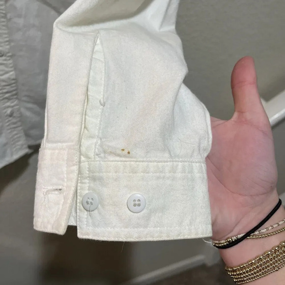 Ol' Paint Hand Painted Sunday School Children Button Shirt Women's XL Cotton Fun - Picture 6 of 12